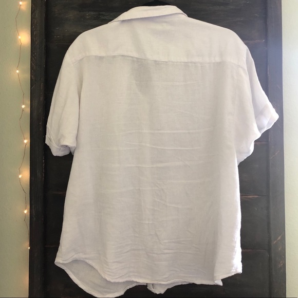 Cotton On White Button Up - Picture 4 of 5
